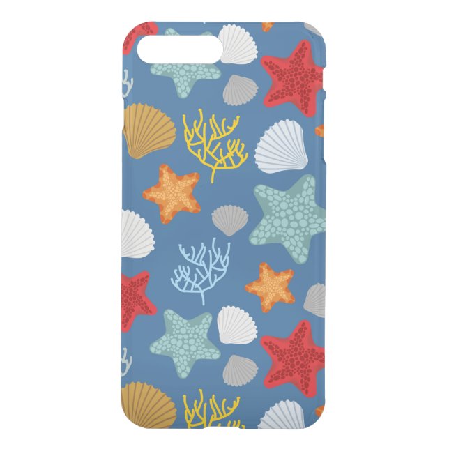 Underwater Life Pattern Uncommon iPhone Case (Back)