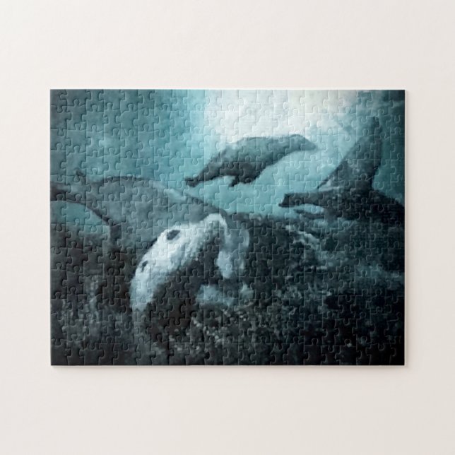 Underwater Living Challenging Jigsaw Puzzle (Horizontal)