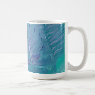 Underwater Magic Unique Colorful Abstract Art Coffee Mug