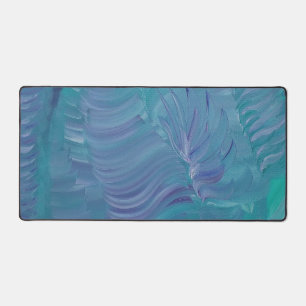 Underwater Magic Unique Colorful Abstract Art Desk Mat