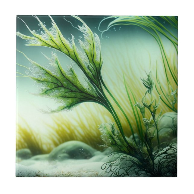 Underwater Majesty Ceramic Tile (Front)