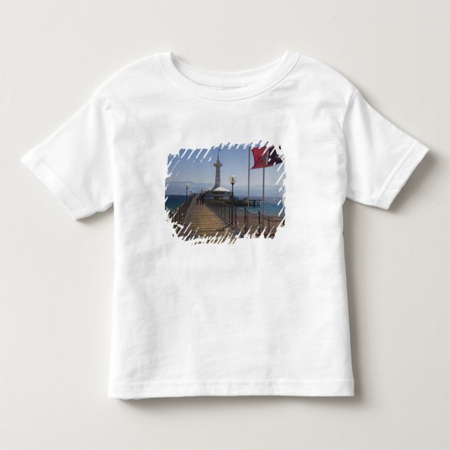 Underwater Marine Park, observation tower Toddler T-shirt (Front)