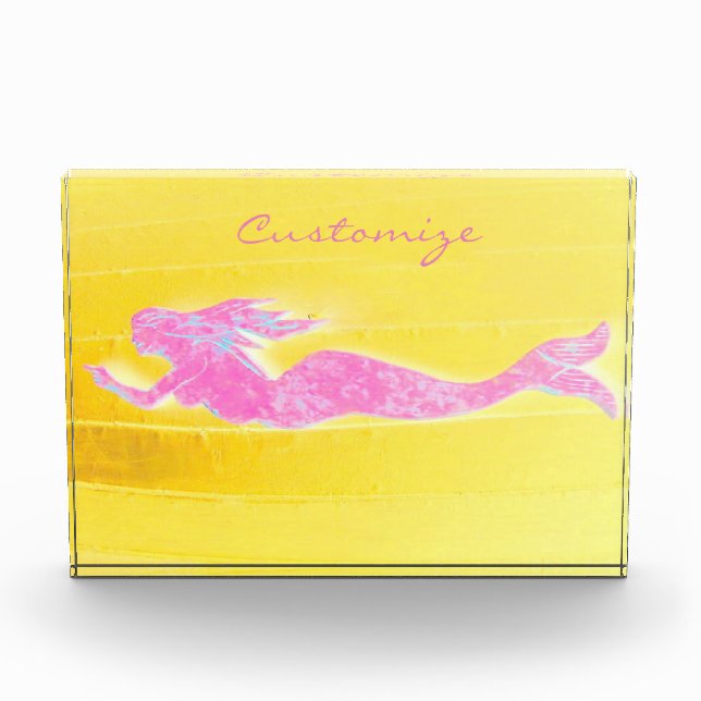underwater mermaid award (Front)