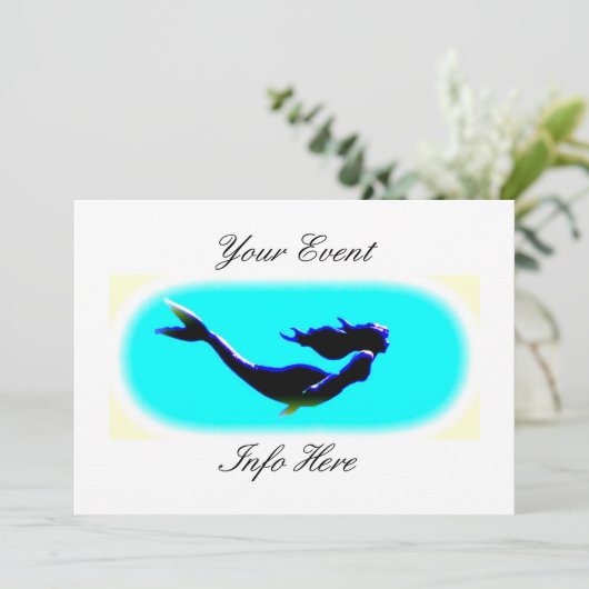 underwater mermaid swimming (Standing Front)