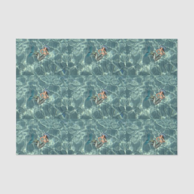 Underwater Mermaid Tissue Paper (Front)