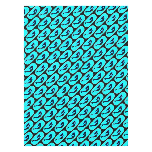 underwater mermaids rising tablecloth (Front)