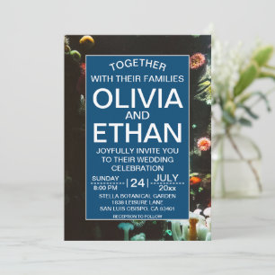 underwater navy reefs Wedding Invitation