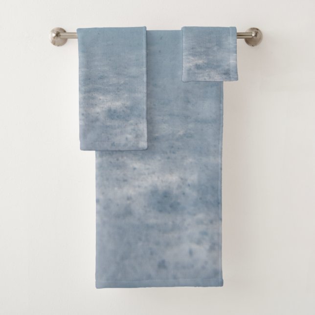 Underwater Ocean Sparkles 1 Bath Towel Set (Insitu)