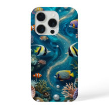 Underwater Pearl Reef iPhone 15 Pro Case – Ocean F