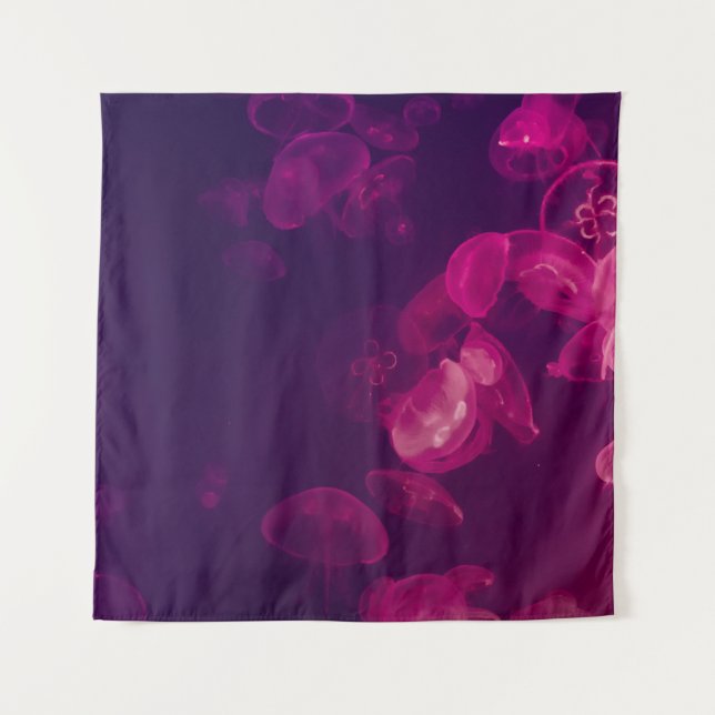 UNDERWATER PHOTOGRAPHY OF JELLYFISH TAPESTRY (Front)