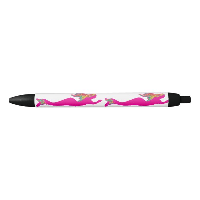 underwater pink mermaids pen (Front)
