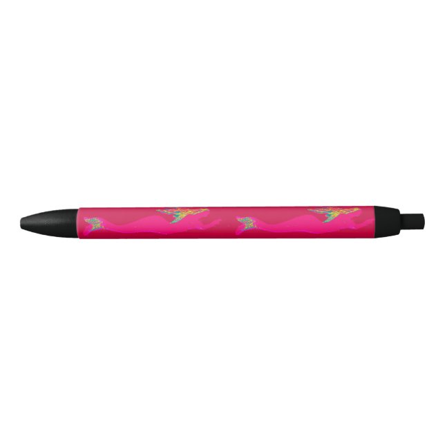 underwater pink mermaids red pen (Front)