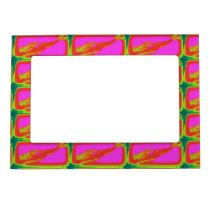 underwater red mermaids swimming magnetic frame