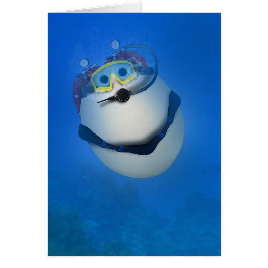 Underwater SCUBA Eggventure Cards (Front)