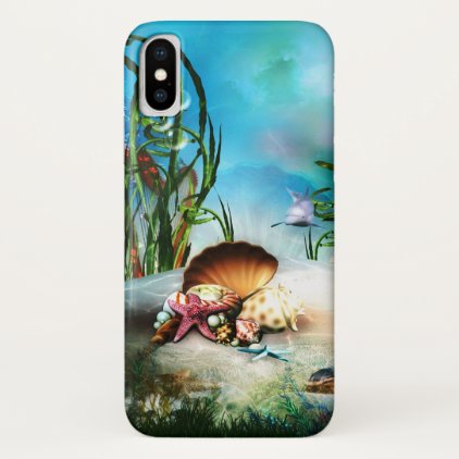 Underwater Sea Life iPhone X Case