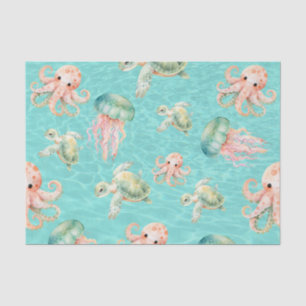 Underwater Sea Life  Tissue Paper