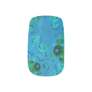 Underwater Sea Nail Decal Art