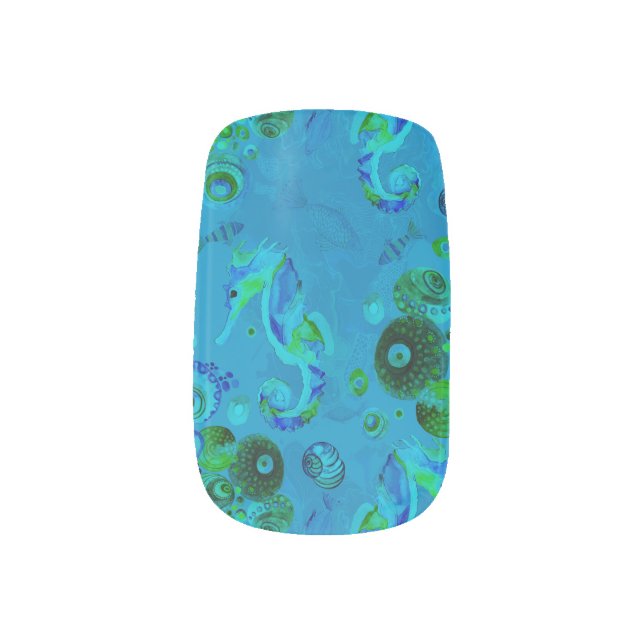 Underwater Sea Nail Decal Art