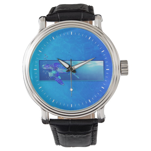 Underwater Sea Turtle Watch (Front)