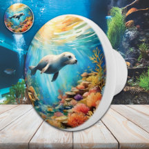 Underwater Seal Adventure - Marine Life Decor