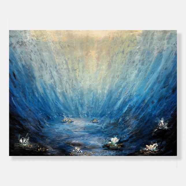 Underwater Serenity Artwork Foam Board (Front)