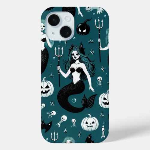 Underwater Siren iPhone 15 Case