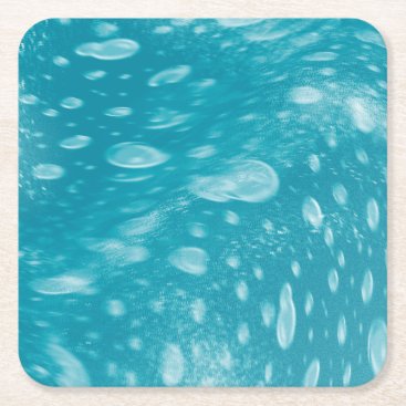 Underwater Square Paper Coaster Underwater Square Paper Coaster