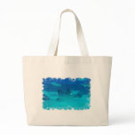 Underwater Stingray Large Tote Bag