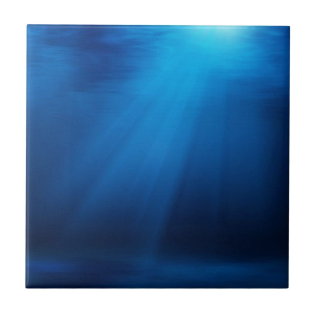 UNDERWATER SUNLIGHT CERAMIC TILE (Front)