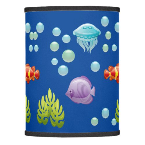 Underwater Tropical Fish Table Lamp