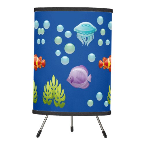 Underwater Tropical Fish Table Lamp