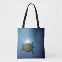 Underwater Turtle| Andaman Sea, Thailand Tote Bag