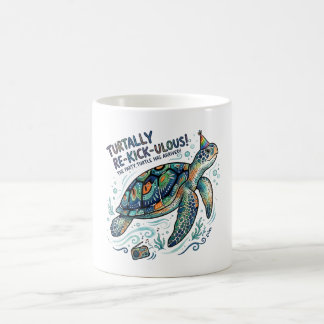 Underwater Turtle Party Coffee Mug
