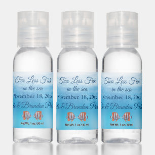 Underwater Two Less Fish in the Sea Hand Sanitizer
