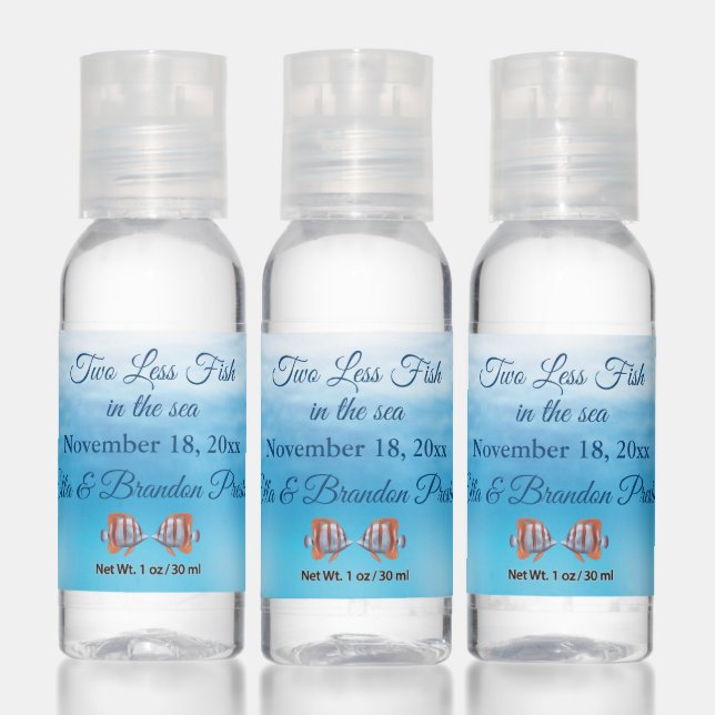 Underwater Two Less Fish in the Sea Hand Sanitizer (Set)