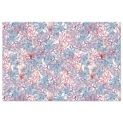 Underwater Watercolor Composition Series Design 5 Tissue Paper