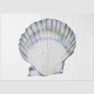Underwater Watercolor SeaShell Series Design 1 Tissue Paper
