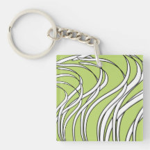 Underwater  Wave lime green