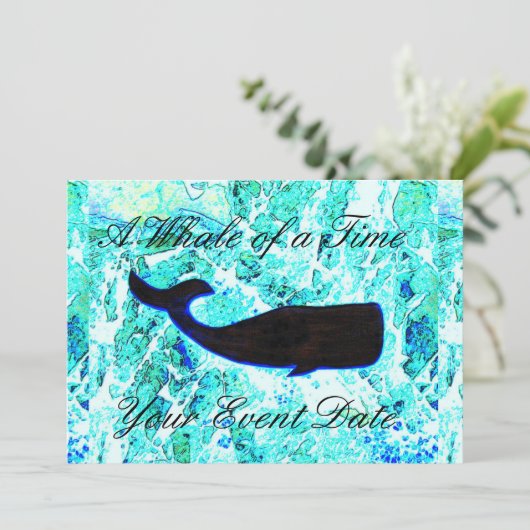 underwater whale swimming (Standing Front)