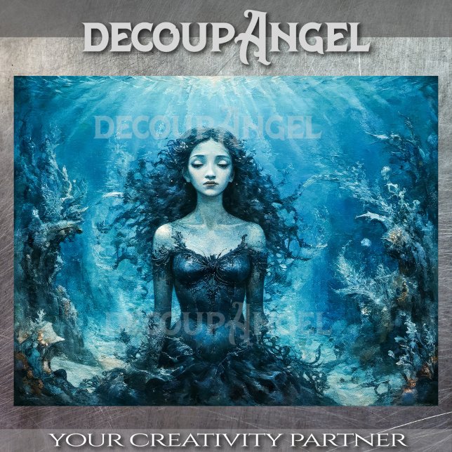 Underwater Whispers - Decoupage -  Tissue Paper (Creator Uploaded)