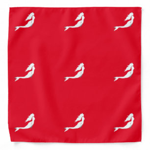 Underwater White Mermaid Swimming Thunder_Cove Bandana