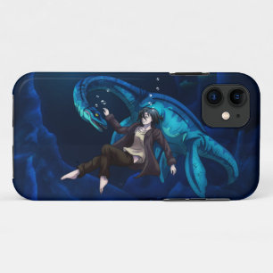 Underwater with a Plesiosaurus iPhone 11 Case