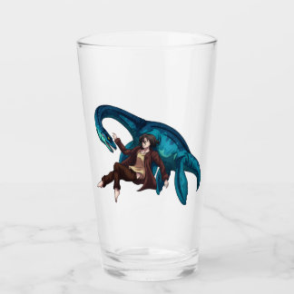 Underwater with a Plesiosaurus Glass