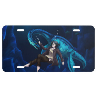 Underwater with a Plesiosaurus License Plate