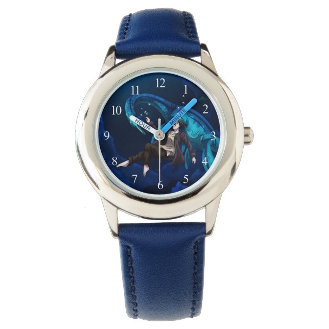 Underwater with a Plesiosaurus Watch (Front)