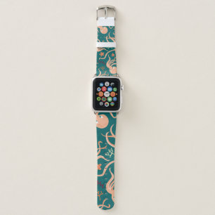 Underwater Wonders: Octopus Starfish Dance Apple Watch Band