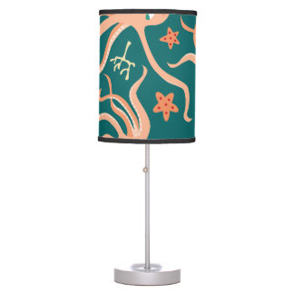 Underwater Wonders: Octopus Starfish Dance Table Lamp