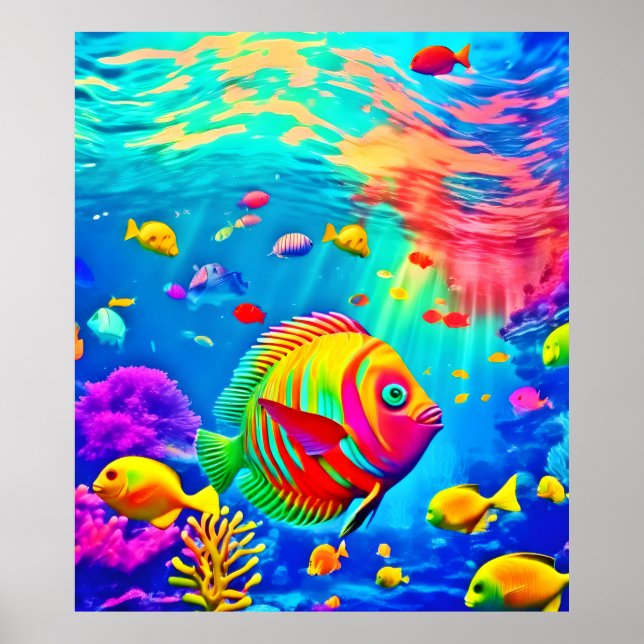 Underwater World of Color Poster (Front)