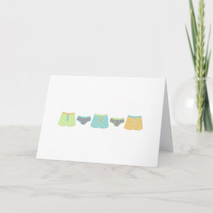 Underwear Card