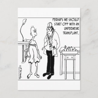 Underwear Transplant Postcard